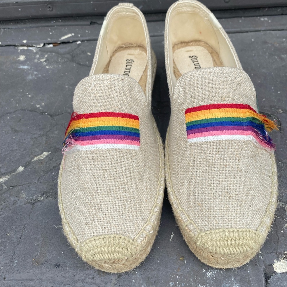 Soludos Pride Espadrilles size 8 NWT